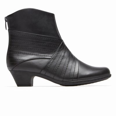 Rockport Faline Xie Stiefel Damen Schwarz NBL-932705
